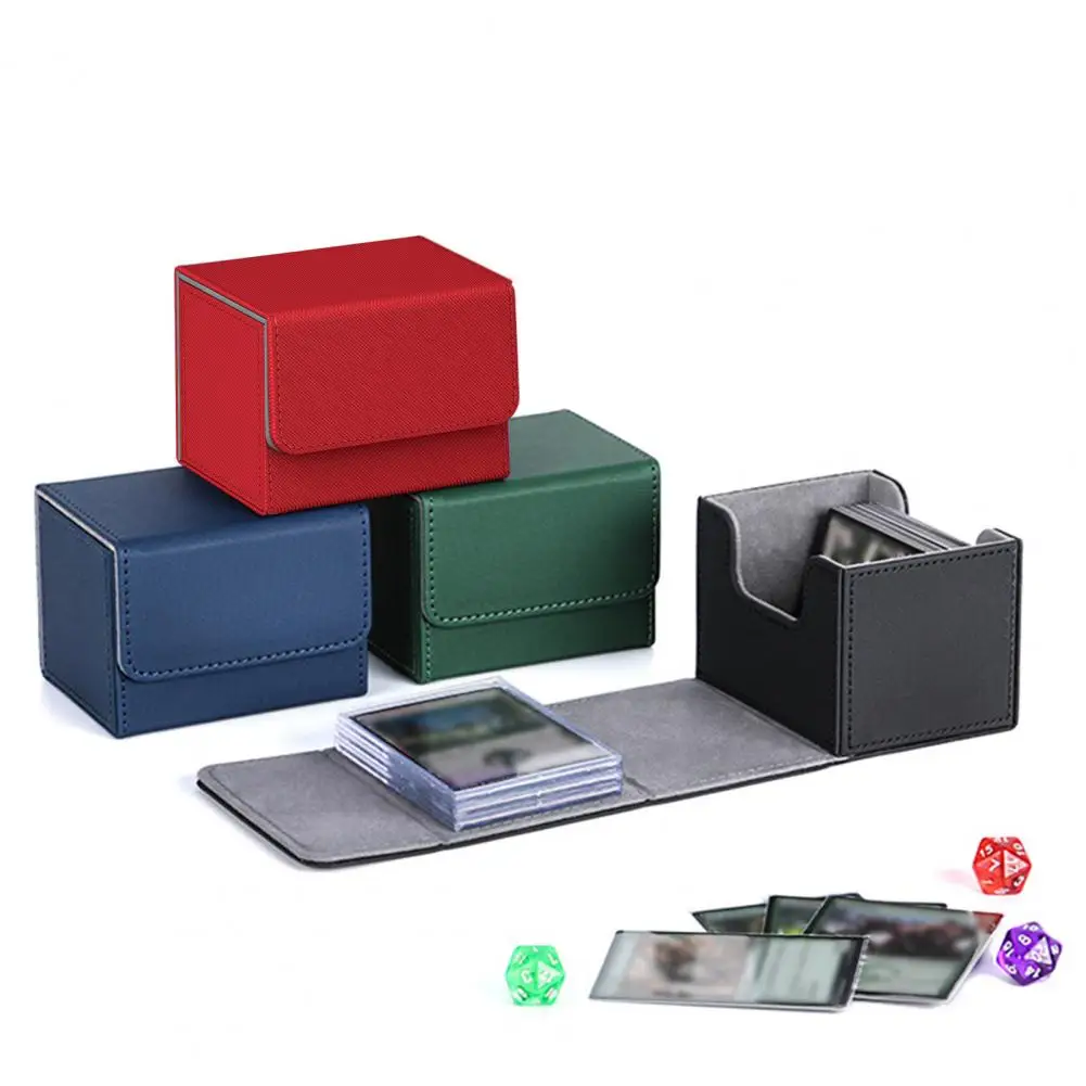 Контейнер для хранения карт, коллекционный контейнер для карт из искусственной кожи Tcg, торговый Стандартный Органайзер с емкостью для хранения для спорта
Контейнер для хранения карт, коллекционный контейнер для карт из искусственной кожи Tcg, торговый Стандартный Органайзер с емкостью для хранения для спорта