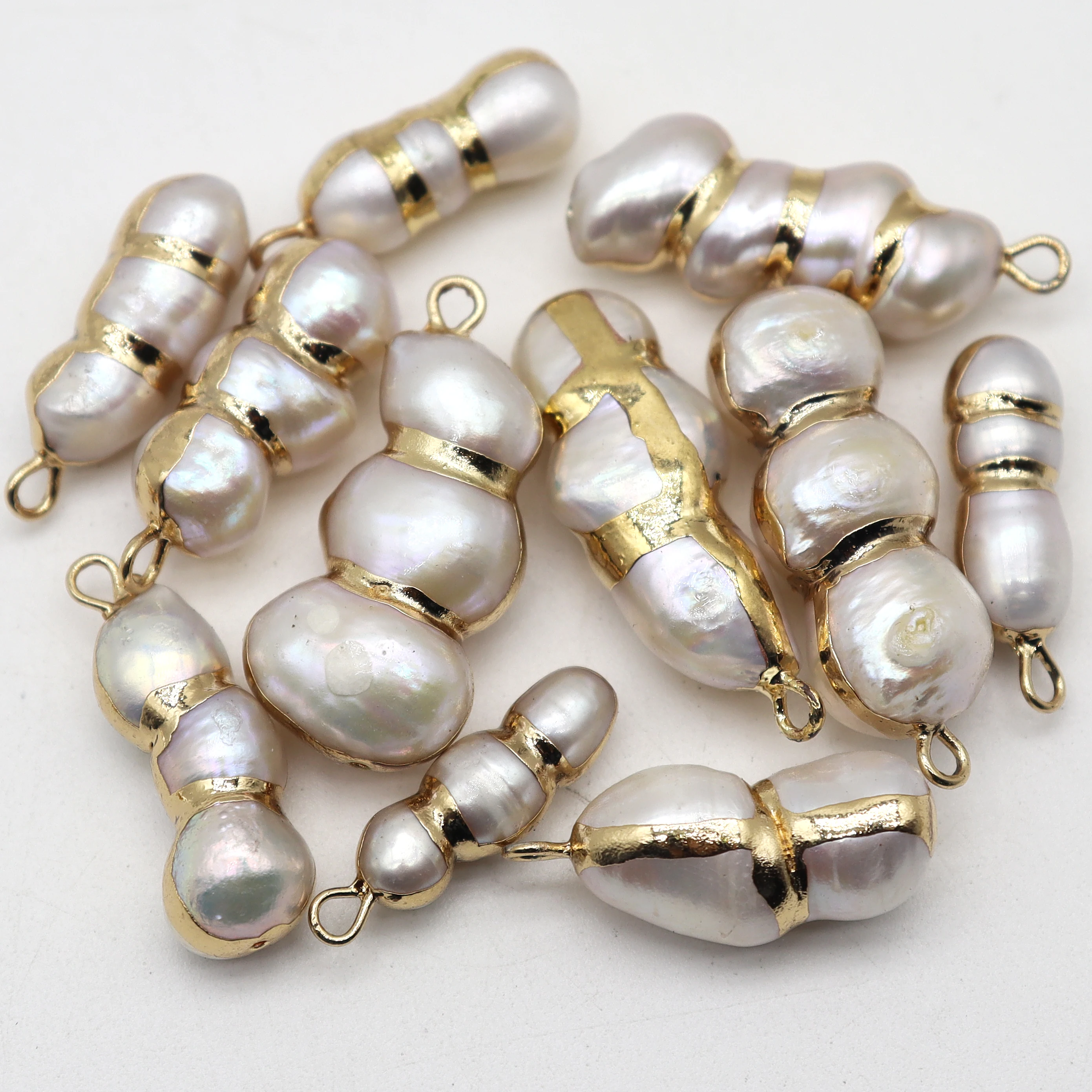 Natural Freshwater Pearl Pendant Irregular Shape For Jewelry Making DIY Popular Classical Personality Necklace Earring Handmade
Natural Freshwater Pearl Pendant Irregular Shape For Jewelry Making DIY Popular Classical Personality Necklace Earring Handmade