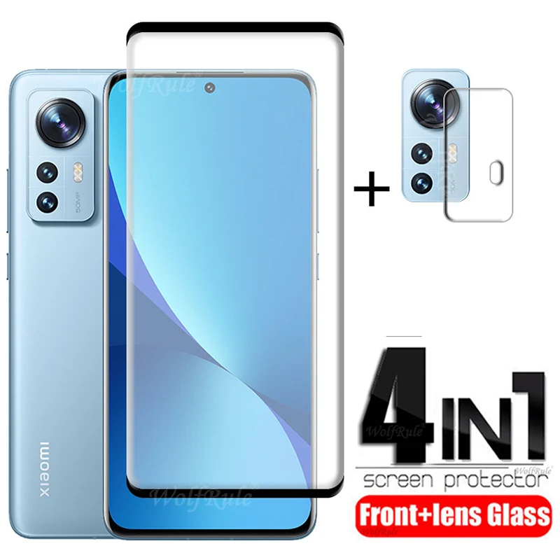 4IN1 For Xiaomi Mi 12X Glass For Mi 12 Pro 12X Tempered Glass Protective 9H HD Full Cover Screen Protetor For Mi 12X Lens Glass
4IN1 For Xiaomi Mi 12X Glass For Mi 12 Pro 12X Tempered Glass Protective 9H HD Full Cover Screen Protetor For Mi 12X Lens Glass