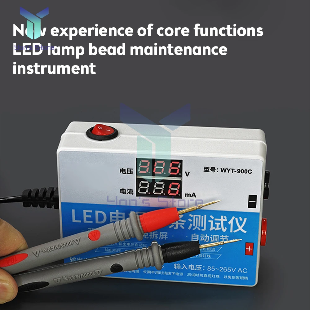 

1PC New LED Tester 0-300V Output LED TV Backlight Tester Multipurpose LED Strips Beads Test Tool Measurement Instruments 10A