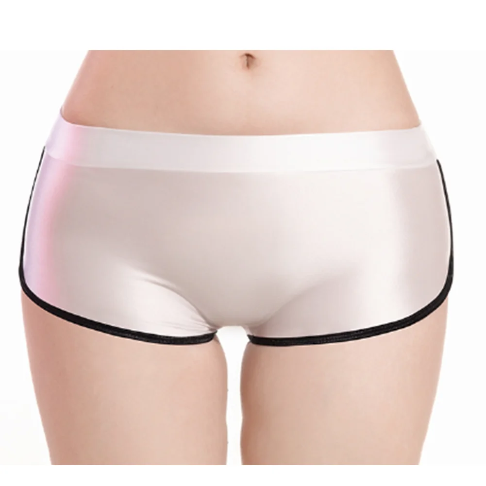 1pc Low Waist Women's Shiny Safety Shorts Elastic Smooth Translucent Underwear Female Boyshort Panties
1pc Low Waist Women's Shiny Safety Shorts Elastic Smooth Translucent Underwear Female Boyshort Panties
