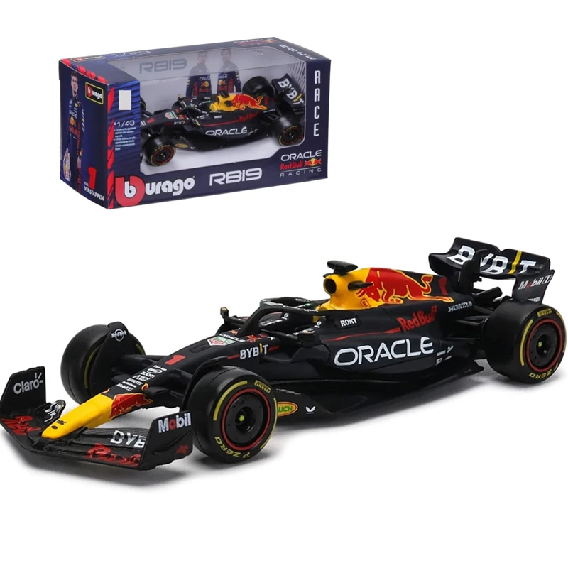 Литой Автомобиль Bburago 1: 1 RB19 2023 F1, чемпион Red Bull, гонки, Биг хеер #1, верпен #11 Перес, литье под давлением, Коллекция игрушечных автомобилей
Литой Автомобиль Bburago 1: 1 RB19 2023 F1, чемпион Red Bull, гонки, Биг хеер #1, верпен #11 Перес, литье под давлением, Коллекция игрушечных автомобилей