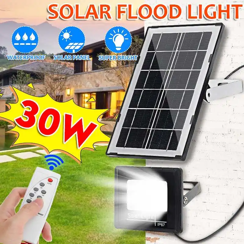 LED Solar Light 30W 5000mAh Outdoor Optical Remote control Solar Wall Light Emergency Led Light For Street Garden Porch Lamp
LED Solar Light 30W 5000mAh Outdoor Optical Remote control Solar Wall Light Emergency Led Light For Street Garden Porch Lamp