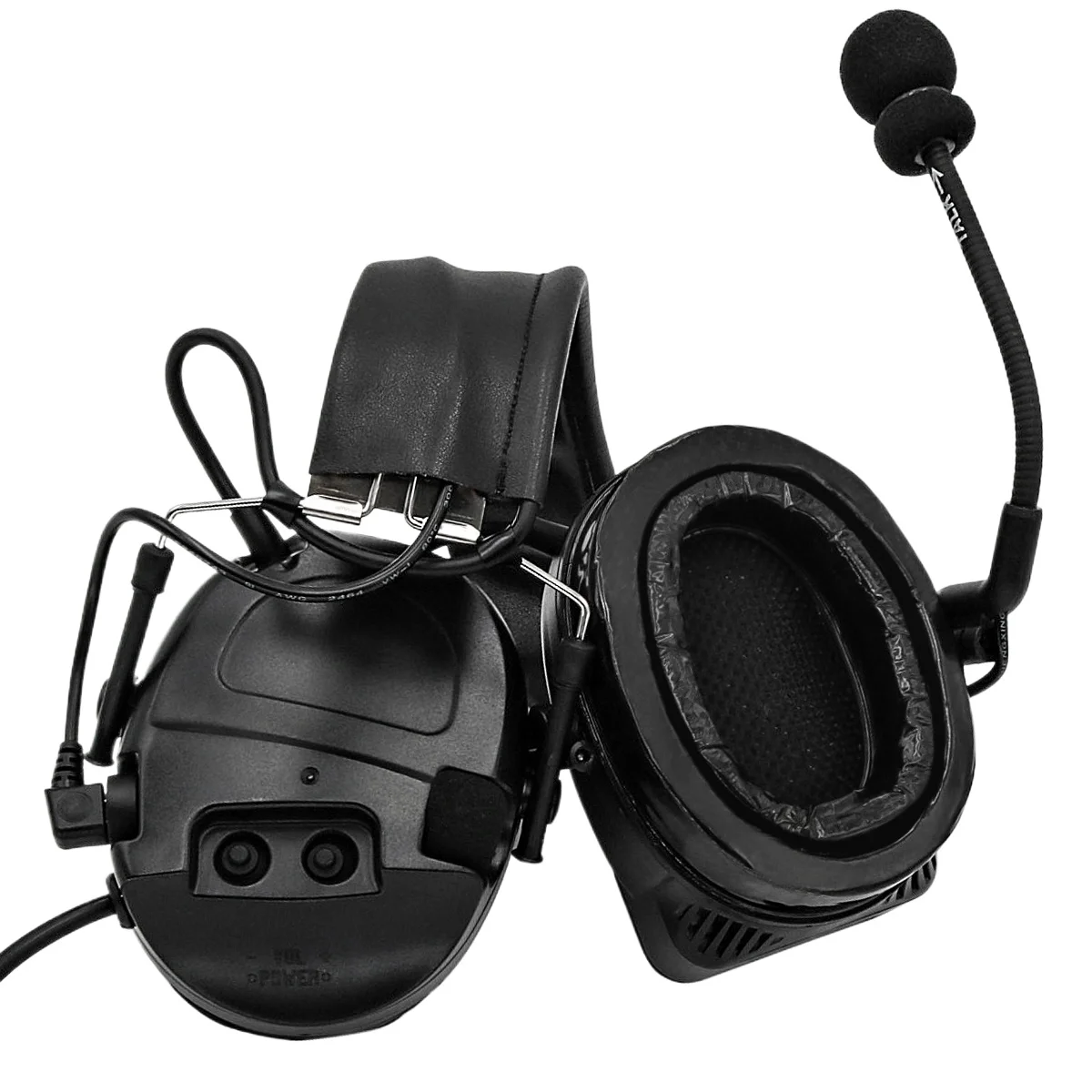 Generation chip Comac-I/C1 pickup noise reduction tactical earphones silicone earmuffs BK color
Generation chip Comac-I/C1 pickup noise reduction tactical earphones silicone earmuffs BK color