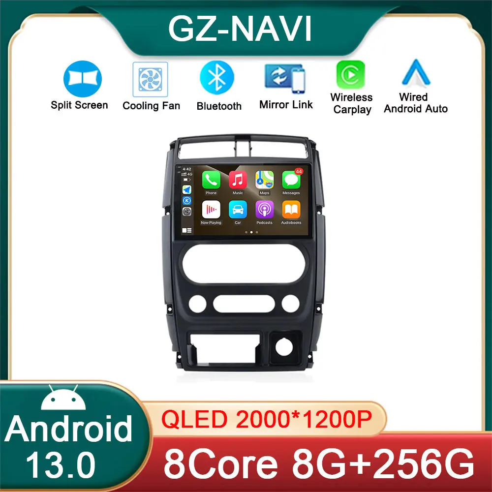 Carplay Qualcomm Android13 for Suzuki Jimny 3 2005-2019 Car Auto Radio Stereo Multimedia Player GPS Navigation WIFI DVD NO 2DIN
Carplay Qualcomm Android13 for Suzuki Jimny 3 2005-2019 Car Auto Radio Stereo Multimedia Player GPS Navigation WIFI DVD NO 2DIN
