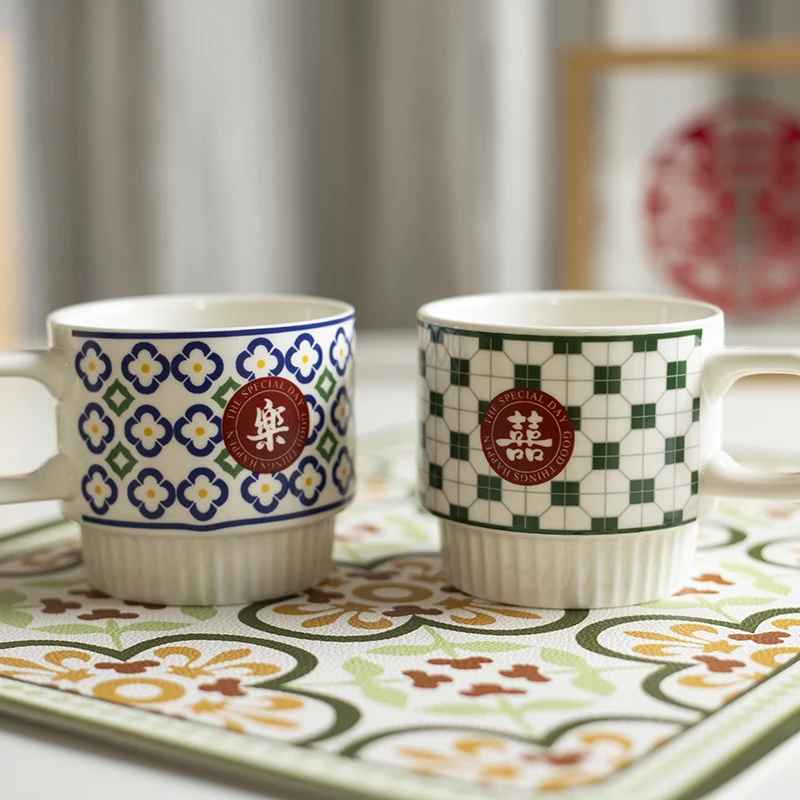 China Origin Gift Ceramic Festive Cup Gift Creative Couple Mug Ceramic Coffee Cup Espresso Cups Tazas Tableware Kitchen Supplies 
China Origin Gift Ceramic Festive Cup Gift Creative Couple Mug Ceramic Coffee Cup Espresso Cups Tazas Tableware Kitchen Supplies