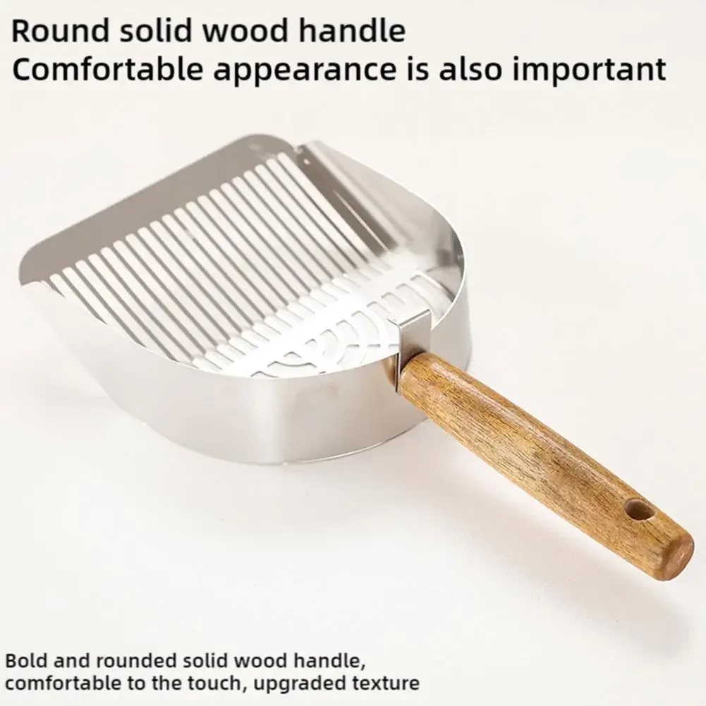 Steel Cat Litter Scoop with Long Handle – Pet Waste Shovel for Tofu Sand Litter Boxes Steel Cat Litter Scoop with Long Handle – Pet Waste Shovel for Tofu Sand Litter Boxes