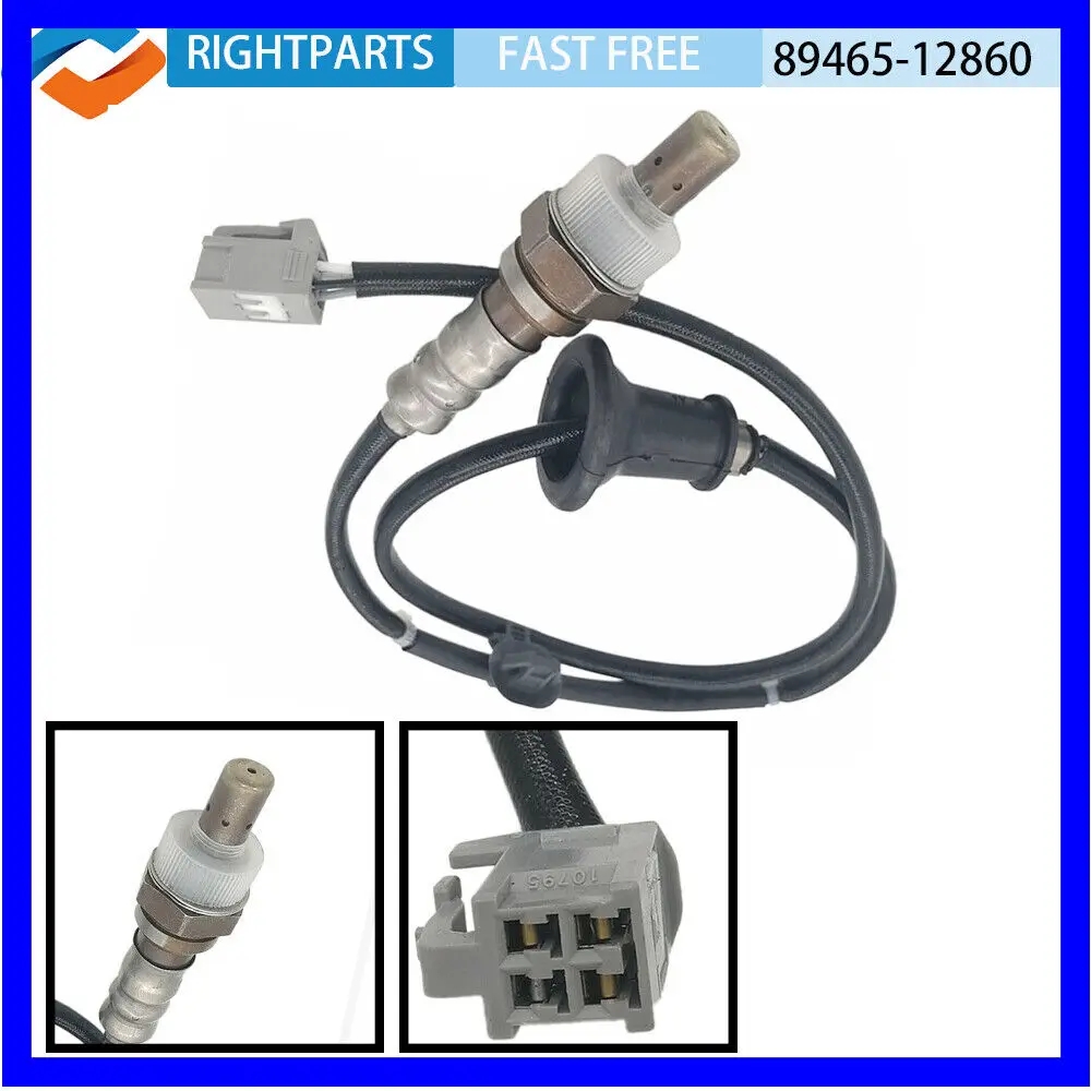 

RIGHTPARTS 89465-12860 Rear Downstream Oxygen O2 Sensor For Toyota Corolla Axio 1NZFE Fielder NZE141 NZE141G 8946512860 Car Tool