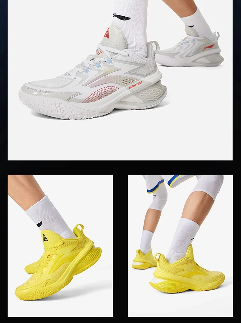 Li-ning masculino power xi tênis de basquete profissional boom almofada espuma leve mais forro tênis de competição abe055 Li-ning masculino power xi tênis de basquete profissional boom almofada espuma leve mais forro tênis de competição abe055