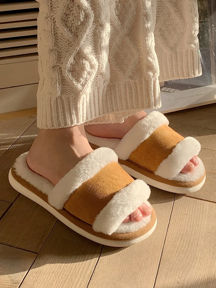 Home Indoor Slippers Women's 2022 Autumn And Winter Korean Ins Non Slip Soft Thick Bottom Plush Slipper
Home Indoor Slippers Women's 2022 Autumn And Winter Korean Ins Non Slip Soft Thick Bottom Plush Slipper