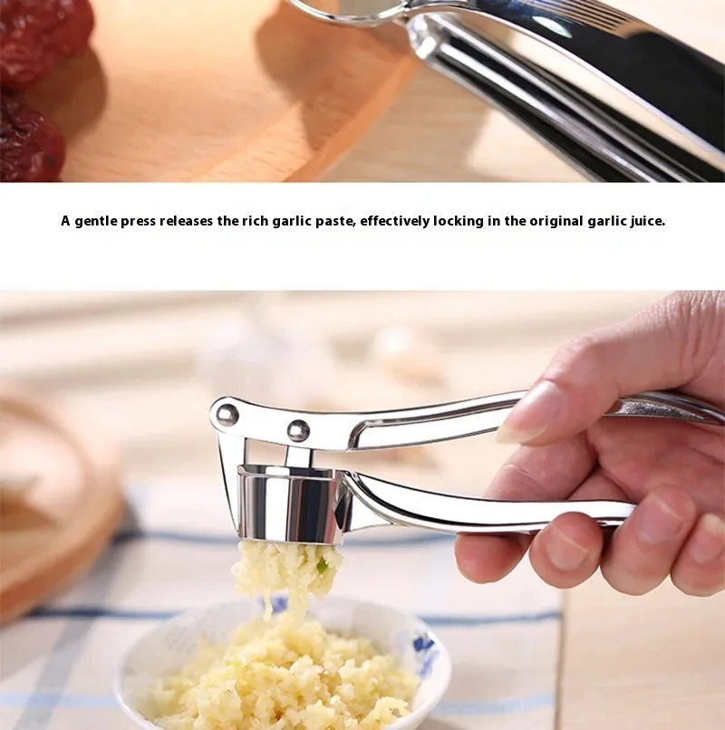 Garlic Press Crusher Mincer Kitchen Alloy Garlic Smasher Squeezer Manual Press Grinding Tool Kitchen Accessories Tools Garlic Press Crusher Mincer Kitchen Alloy Garlic Smasher Squeezer Manual Press Grinding Tool Kitchen Accessories Tools