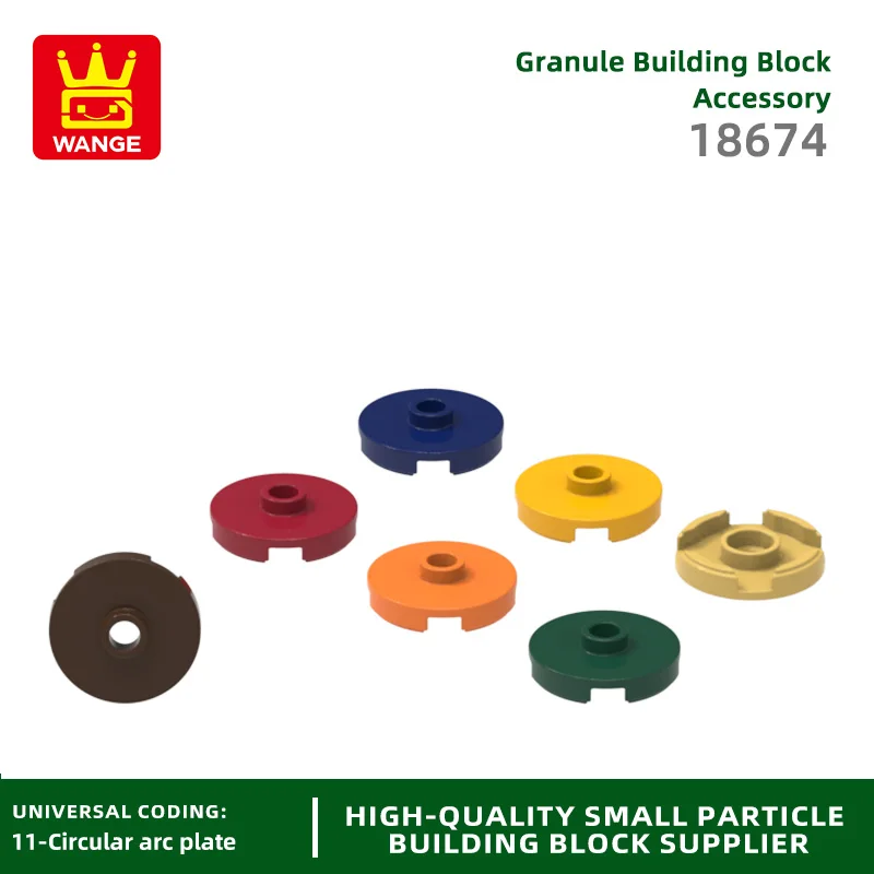 20Pcs/lot NO.18674 Round 2 x 2 with Open Stud Block Moc Color Accessories Compatible with Brick DIY Children's Toy Assembly Part
20Pcs/lot NO.18674 Round 2 x 2 with Open Stud Block Moc Color Accessories Compatible with Brick DIY Children's Toy Assembly Part