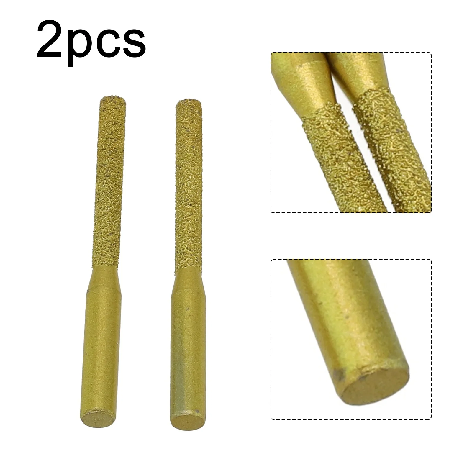 Diamond Router Bits Golden Brazed Straight Shank Milling Cutter For Marble Stone Granite Engraving Machine Carving Rotation Tool
Diamond Router Bits Golden Brazed Straight Shank Milling Cutter For Marble Stone Granite Engraving Machine Carving Rotation Tool