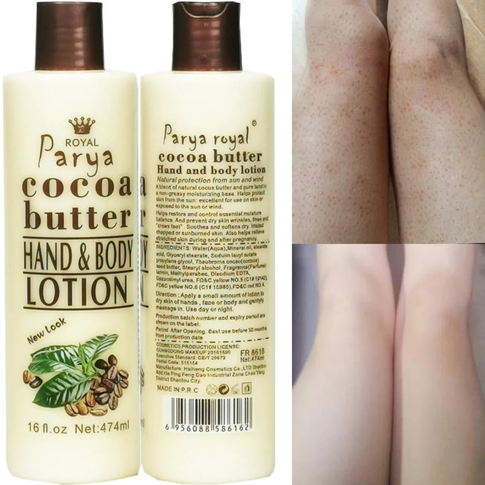 

474ml Cocoa Butter Whitening Body Lotion Moisturizing Lightening Body Cream Lotion Cold White Skin All See Results In 15 Days