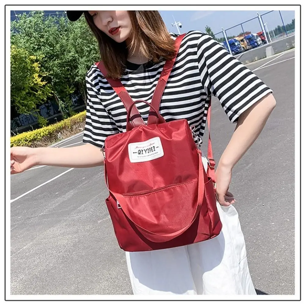 

Large Capacity Shoulder Bag Fashion Casual Multipurpose Backpack Waterproof Durable Anti-theft Bag