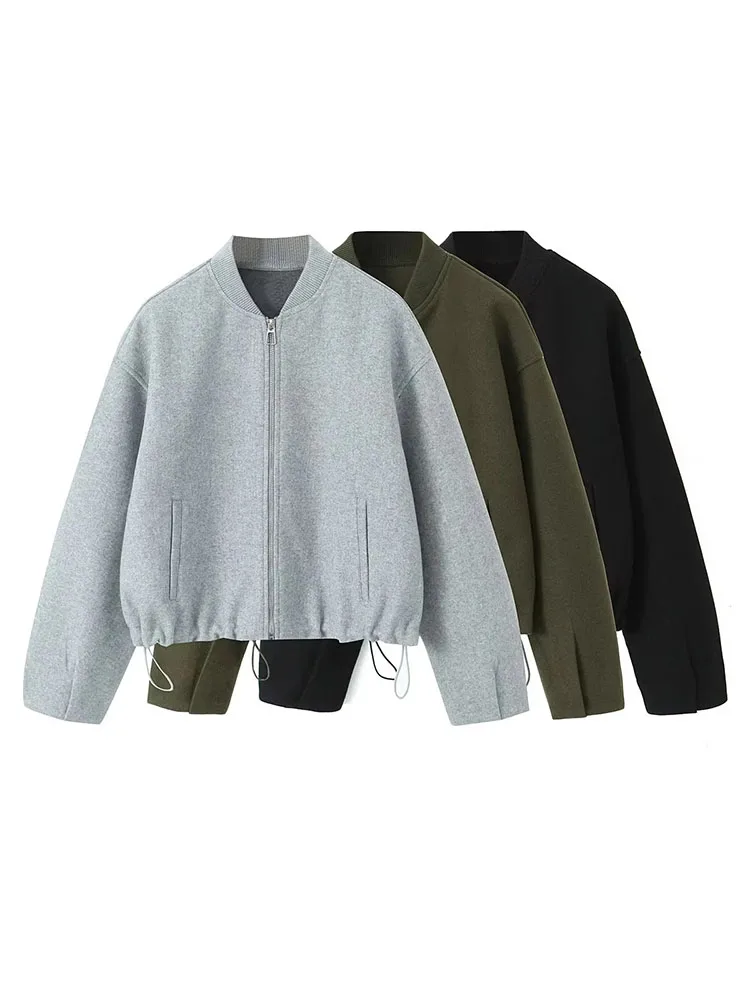 ZADATA 2023 new winter women's casual fashion versatile solid color retro commuter popular short long-sleeved loose jacket
ZADATA 2023 new winter women's casual fashion versatile solid color retro commuter popular short long-sleeved loose jacket