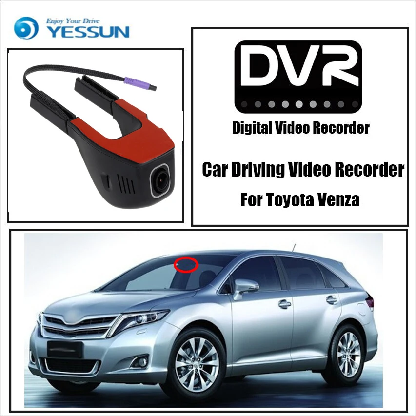 YESSUN for Toyota Venza Car Driving Video Recorder Wifi DVR Mini Camera Novatek 96658 FHD 1080P Dash Cam Night Vision
YESSUN for Toyota Venza Car Driving Video Recorder Wifi DVR Mini Camera Novatek 96658 FHD 1080P Dash Cam Night Vision