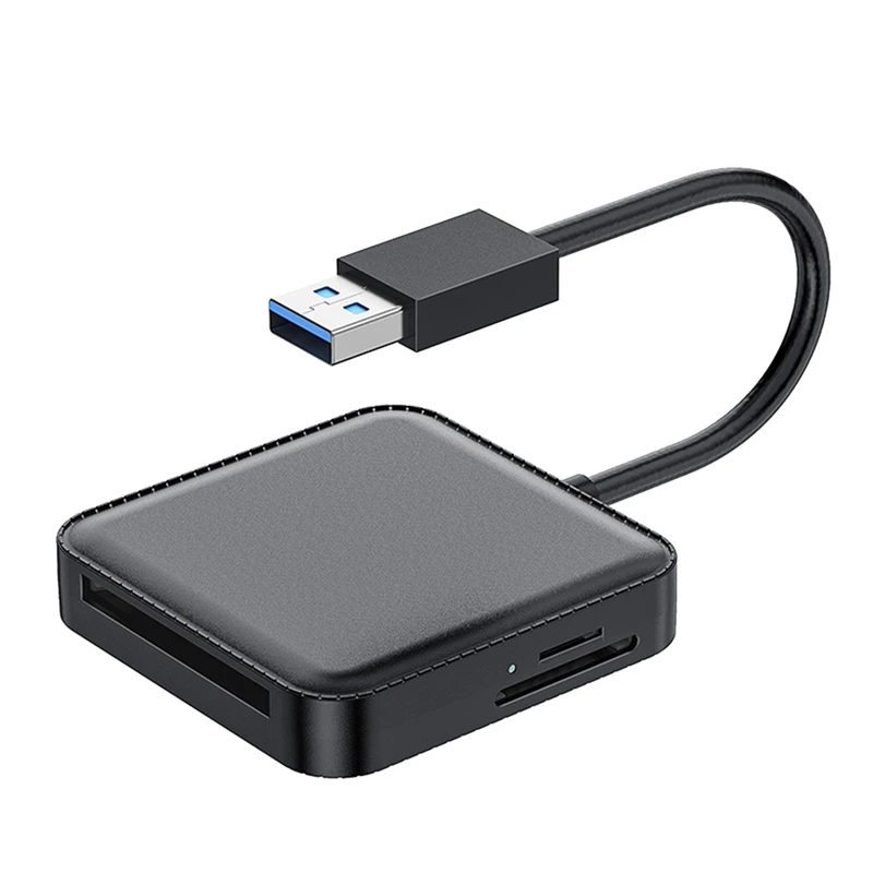 USB 3.0 SD Card Reader 4 In 1 Multiple MS.CF.TF.SD Card Reader Adapter For Computer Laptop PC For Android Windows OS Durable
USB 3.0 SD Card Reader 4 In 1 Multiple MS.CF.TF.SD Card Reader Adapter For Computer Laptop PC For Android Windows OS Durable