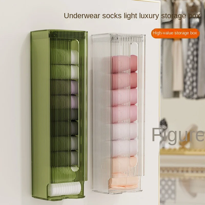 Wall Hanging Transparent Underwear Panties Storage Box Socks Storage Box Closet Organizer Bedroom Storage Organizer
Wall Hanging Transparent Underwear Panties Storage Box Socks Storage Box Closet Organizer Bedroom Storage Organizer