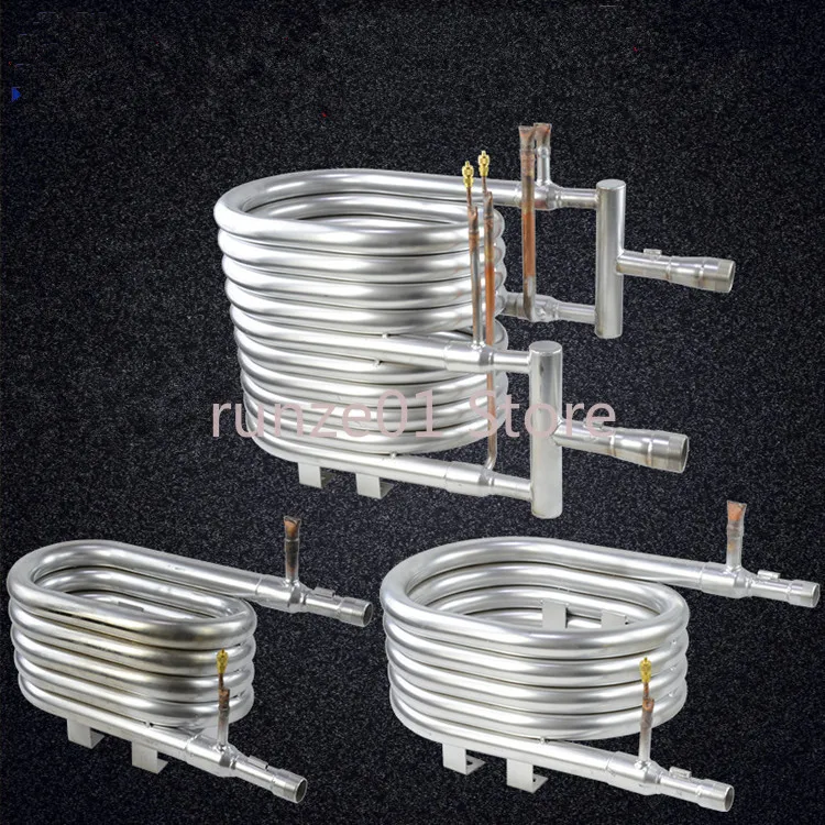 316 stainless steel tube heat exchanger, professional thread tube, air heat pump heat exchanger. 10HP(35kw)
316 stainless steel tube heat exchanger, professional thread tube, air heat pump heat exchanger. 10HP(35kw)
