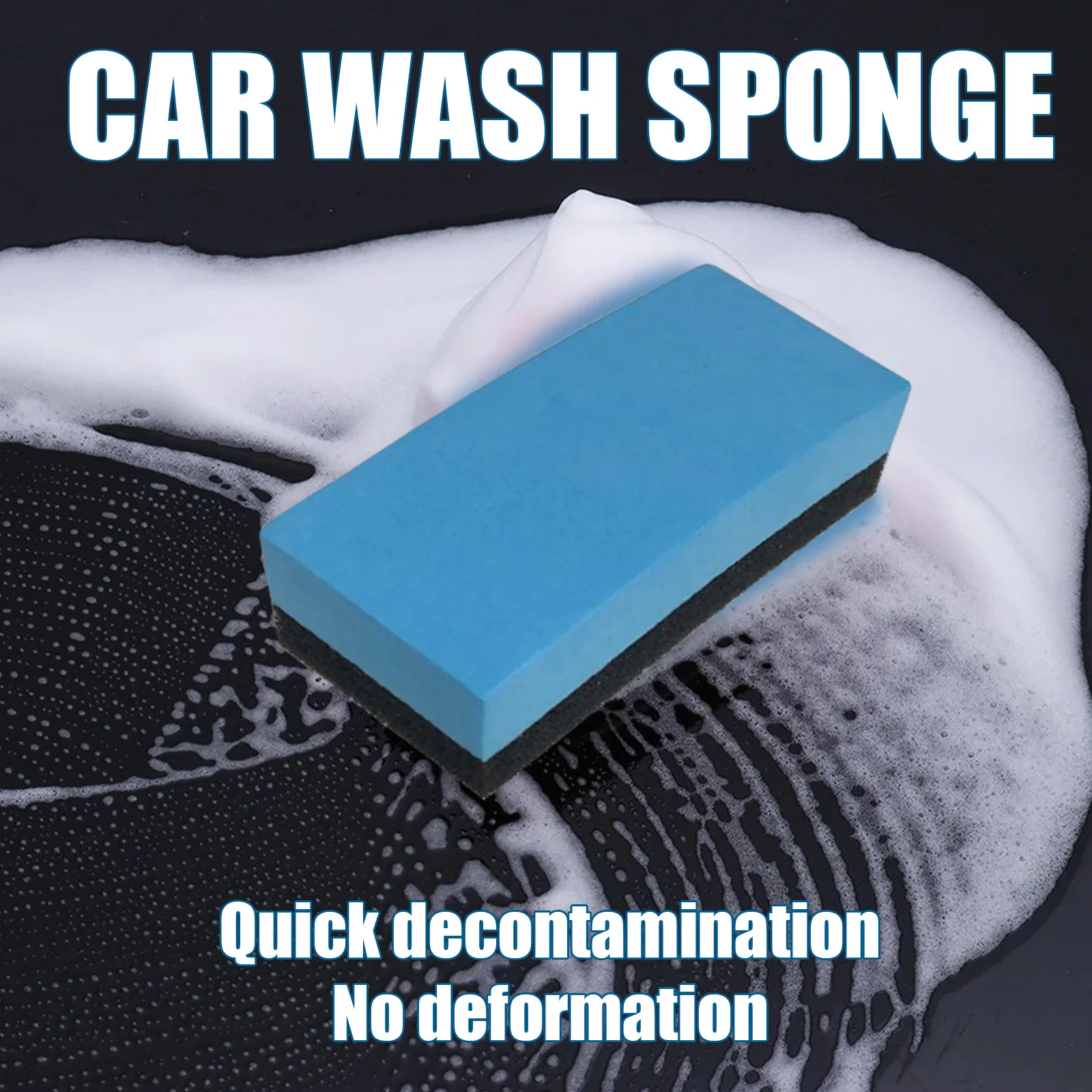 

Car Washing Microfiber Towel Ultra Soft Foam Detailing Wax Applicator Polishing Pad Round Foam Sponge Auto Cleaning Tool