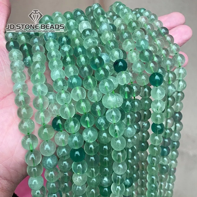Natural Green Fluorite Stone Beads Round Loose Spacer Quality Bead For Jewelry Making DIY Charm Bracelets Necklace Accessories
Natural Green Fluorite Stone Beads Round Loose Spacer Quality Bead For Jewelry Making DIY Charm Bracelets Necklace Accessories