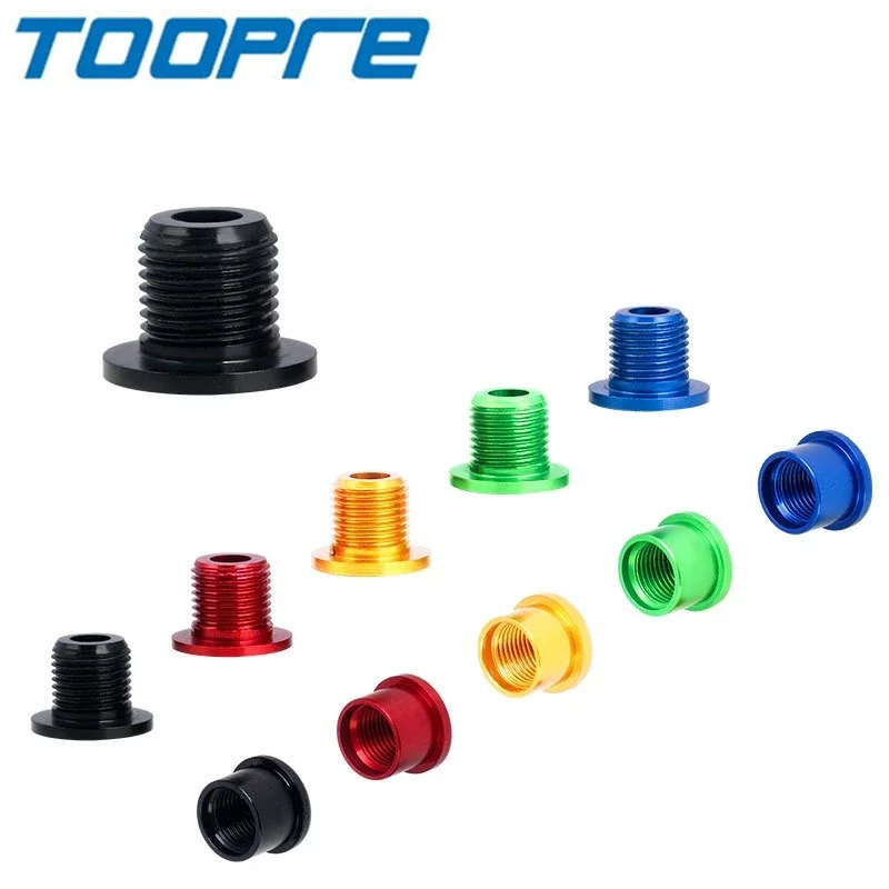 TOOPRE Mountain Bike Colour 5 Pcs Chainwheel Bolts 9.6/10.6g Iamok Aluminium Alloy Chainring Nails Ultra Light Bicycle Screws
TOOPRE Mountain Bike Colour 5 Pcs Chainwheel Bolts 9.6/10.6g Iamok Aluminium Alloy Chainring Nails Ultra Light Bicycle Screws