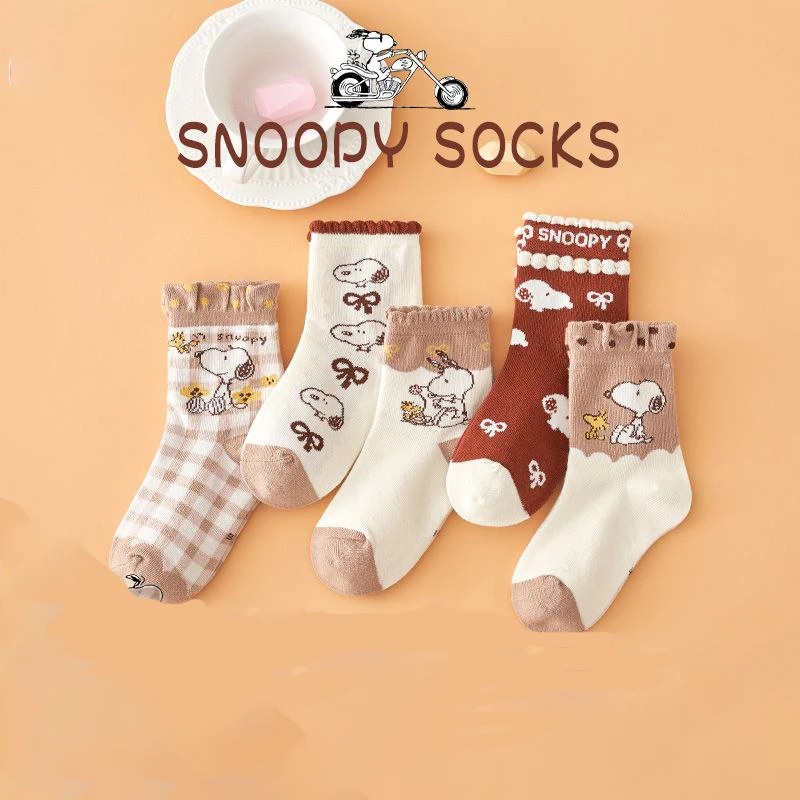 Miniso Kawaii Snoopy Cartoon Sock Winter Cute I Mid-Calf Socks Cotton Sock Cartoon Print Thickened Warmth for Girl Birthday Gift
Miniso Kawaii Snoopy Cartoon Sock Winter Cute I Mid-Calf Socks Cotton Sock Cartoon Print Thickened Warmth for Girl Birthday Gift