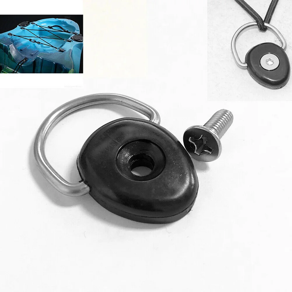 Durable 6x Kayak Paddle Fishing Rigging Functional 12g/pc 304 Stainless Steel Black D Ring Boat Tie Down Loop Shackle
Durable 6x Kayak Paddle Fishing Rigging Functional 12g/pc 304 Stainless Steel Black D Ring Boat Tie Down Loop Shackle