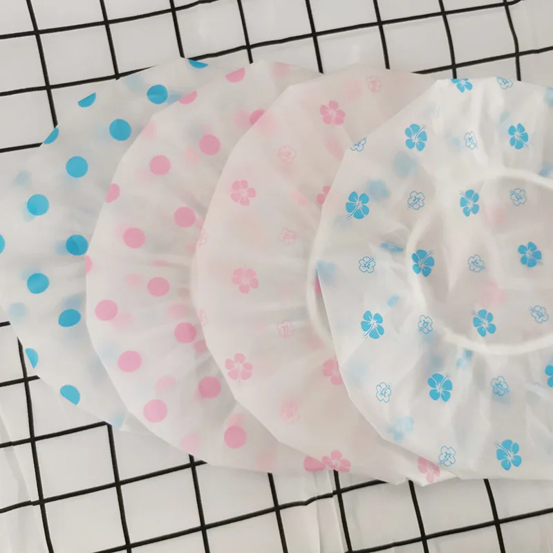 1pc Women Shower Cap Waterproof Wide Elastic Band Reusable Bashroom Cap Fashion Wave Point Shower Hat Bathroom Accessories
1pc Women Shower Cap Waterproof Wide Elastic Band Reusable Bashroom Cap Fashion Wave Point Shower Hat Bathroom Accessories
