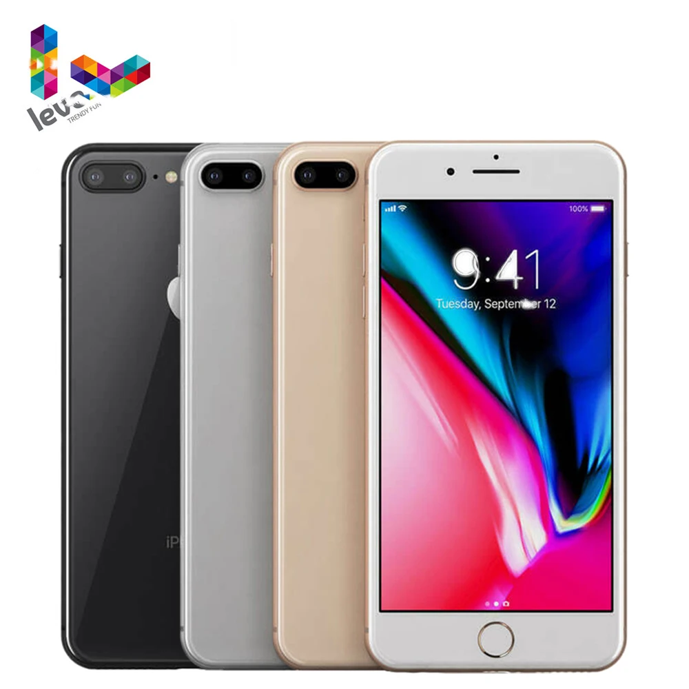

Unlocked Apple iPhone 8 Plus Mobile Phone 5.5" Hexa Core 3GB RAM 64G/256G ROM 12MP Fingerprint Original iOS 4G LTE Cellphone