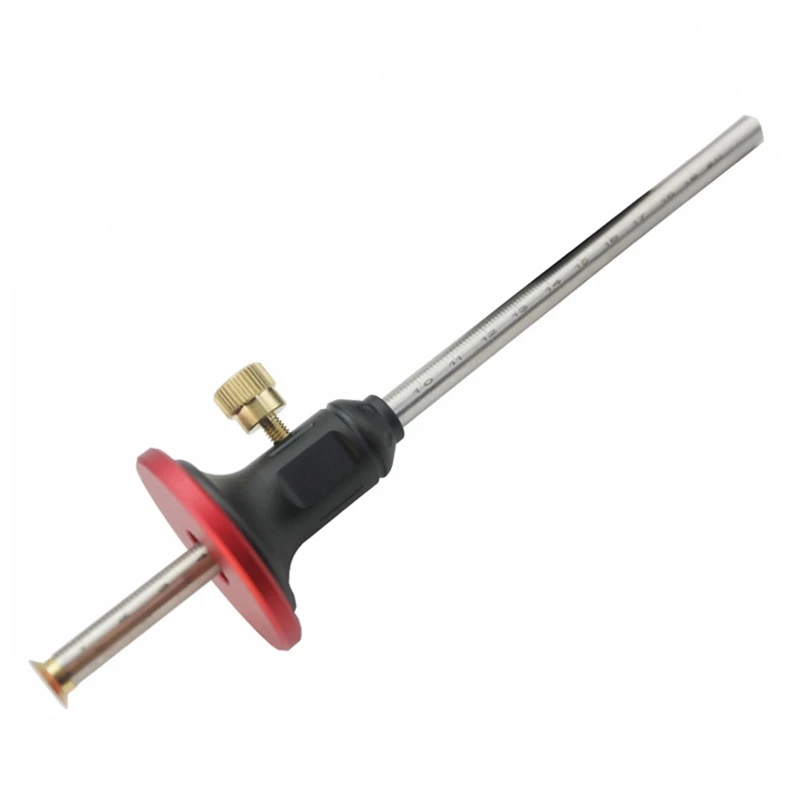 Multifunction Marking Gauge Tool Woodworking Mortise Gauge for w/ Scale European Scriber Ruler Stainless Steel Marking T
Multifunction Marking Gauge Tool Woodworking Mortise Gauge for w/ Scale European Scriber Ruler Stainless Steel Marking T
