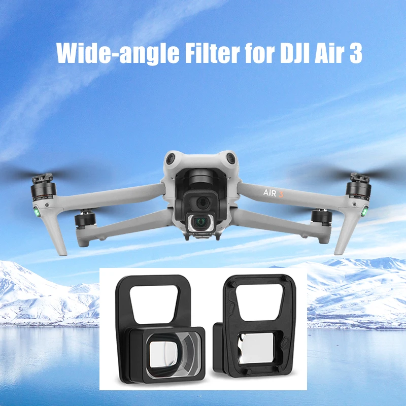 Широкоугольный объектив с алюминиевой рамкой для DJI Air 3, высококачественные оптические аксессуары
Широкоугольный объектив с алюминиевой рамкой для DJI Air 3, высококачественные оптические аксессуары