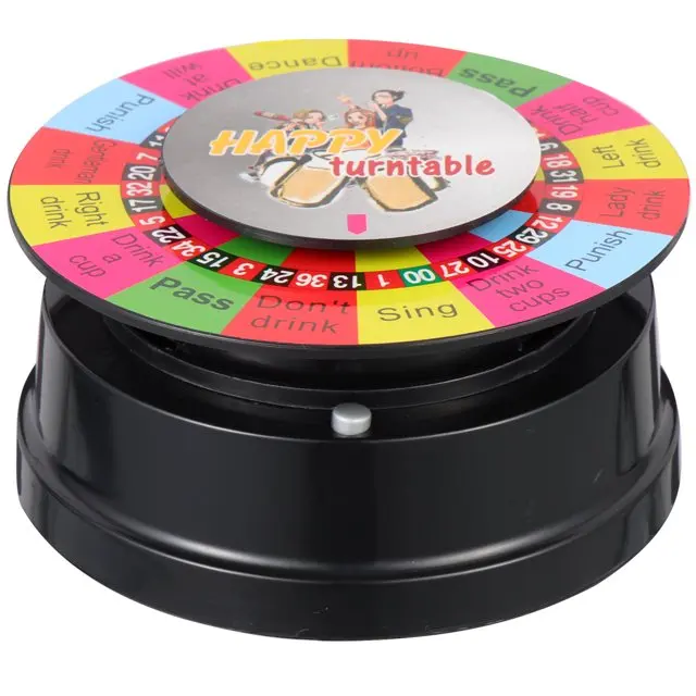 Drinking Game Turntable KTV Drinking GameS Electric Rotation Toy Bar Night COFFEE Funny Family PARTY GAMES Props Tools
Drinking Game Turntable KTV Drinking GameS Electric Rotation Toy Bar Night COFFEE Funny Family PARTY GAMES Props Tools