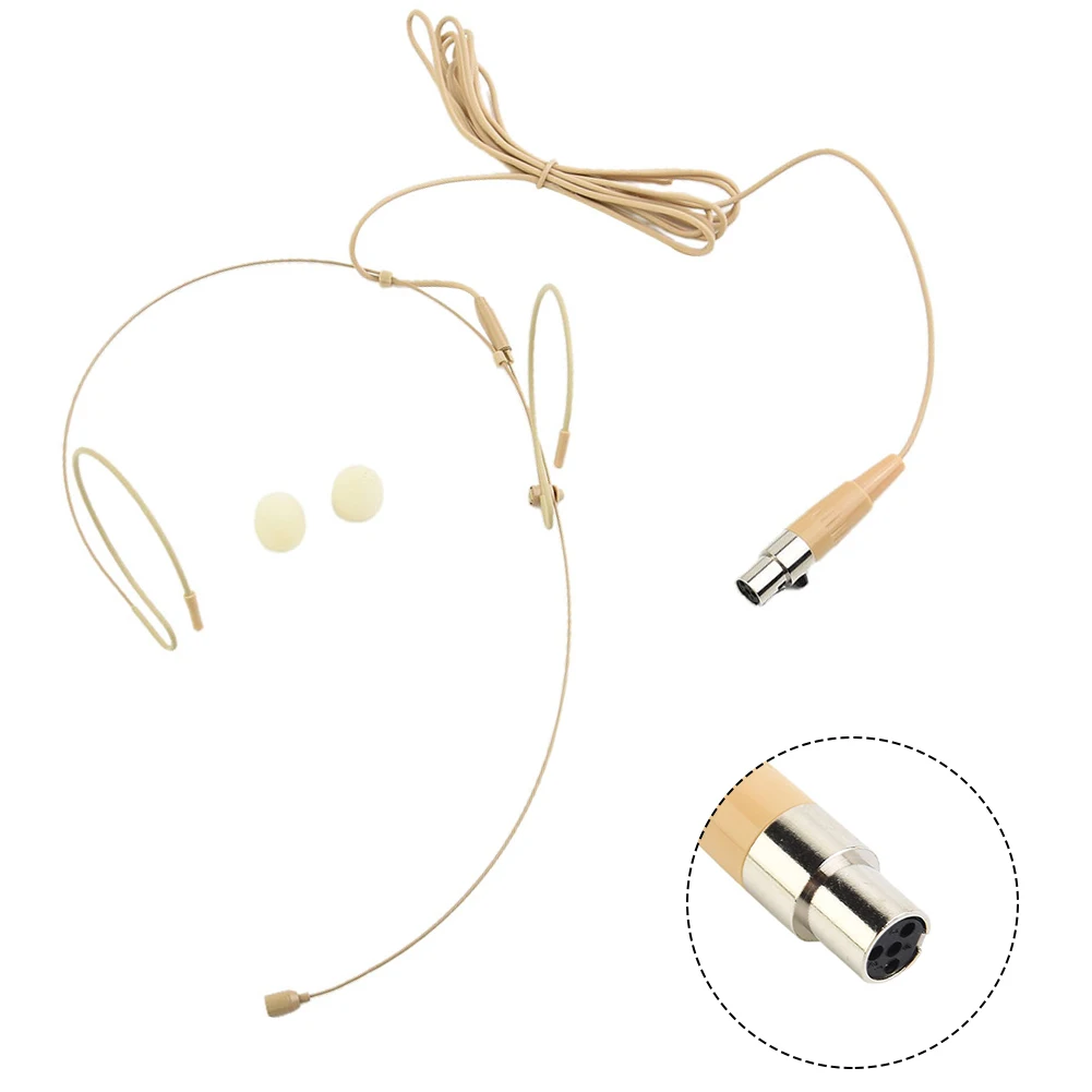 Omnidirectional XLR 4-PIN Headworn Headset Microphone For Shure Wireless System Children Student Lockable Headworn Condenser Mic
Omnidirectional XLR 4-PIN Headworn Headset Microphone For Shure Wireless System Children Student Lockable Headworn Condenser Mic