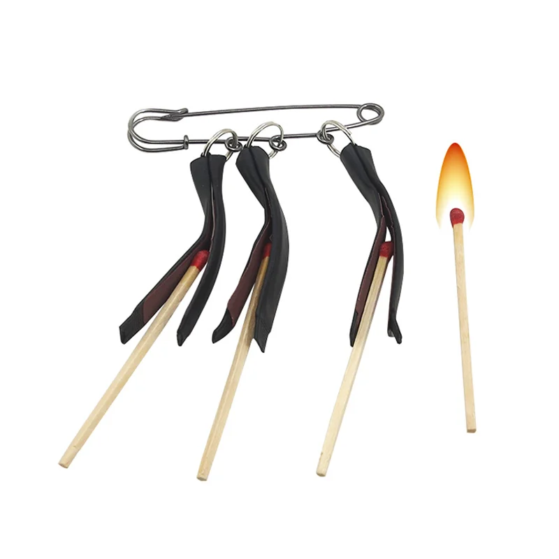 3PCS Lit Match Fire Magic Tricks Stage Magic Props Clip Magic Accessories Gimmick Magic
3PCS Lit Match Fire Magic Tricks Stage Magic Props Clip Magic Accessories Gimmick Magic
