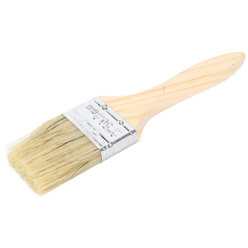 

24 Pack Of 1.5 Inch (35Mm) Paint Brushes And Chip Paint Brushes For Paint Stains Varnishes Glues And Gesso