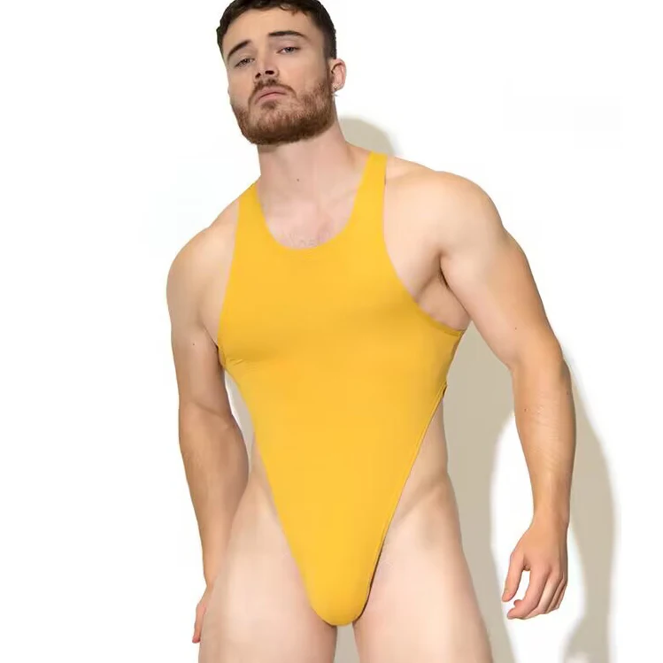 Men Bodysuits Pajamas Sleeveless Sexy Underwear Romper Jumpsuits Leotard Suspender Bodysuit Men Wrestling Singlet Lingerie S-5XL
Men Bodysuits Pajamas Sleeveless Sexy Underwear Romper Jumpsuits Leotard Suspender Bodysuit Men Wrestling Singlet Lingerie S-5XL
