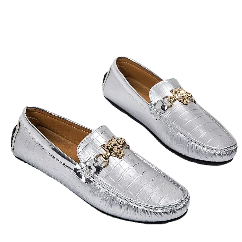 European Station High Quality Crocodile Leather Pattern Tods Casual Shoes Men's Small Size Driving Slip-on Lofter Slip-on Shoes
European Station High Quality Crocodile Leather Pattern Tods Casual Shoes Men's Small Size Driving Slip-on Lofter Slip-on Shoes