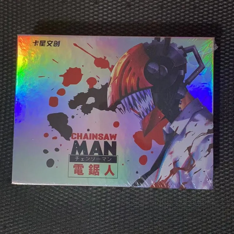 New Chainsaw Man Card Hit Retro Comics Manuscript Rare Collection Cards Kids Birthday Gift Game Card Table Toy Family Xmas Gifts
New Chainsaw Man Card Hit Retro Comics Manuscript Rare Collection Cards Kids Birthday Gift Game Card Table Toy Family Xmas Gifts