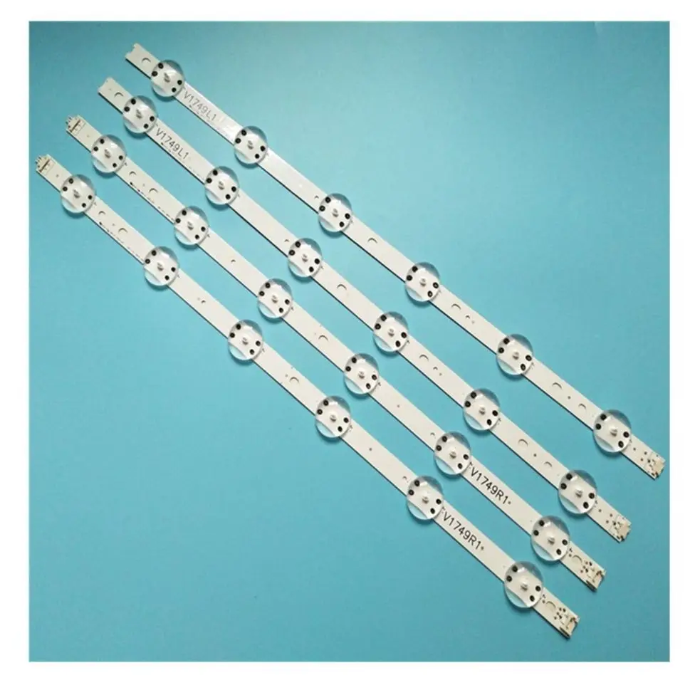 8Pieces/lot New LED strip For LG 49UV340C 49UJ6565 49UJ670V 49 V17 ART3 2862 2863 6916L-2862A 6916L-2863A V1749R1 V1749L1 NEW
8Pieces/lot New LED strip For LG 49UV340C 49UJ6565 49UJ670V 49 V17 ART3 2862 2863 6916L-2862A 6916L-2863A V1749R1 V1749L1 NEW