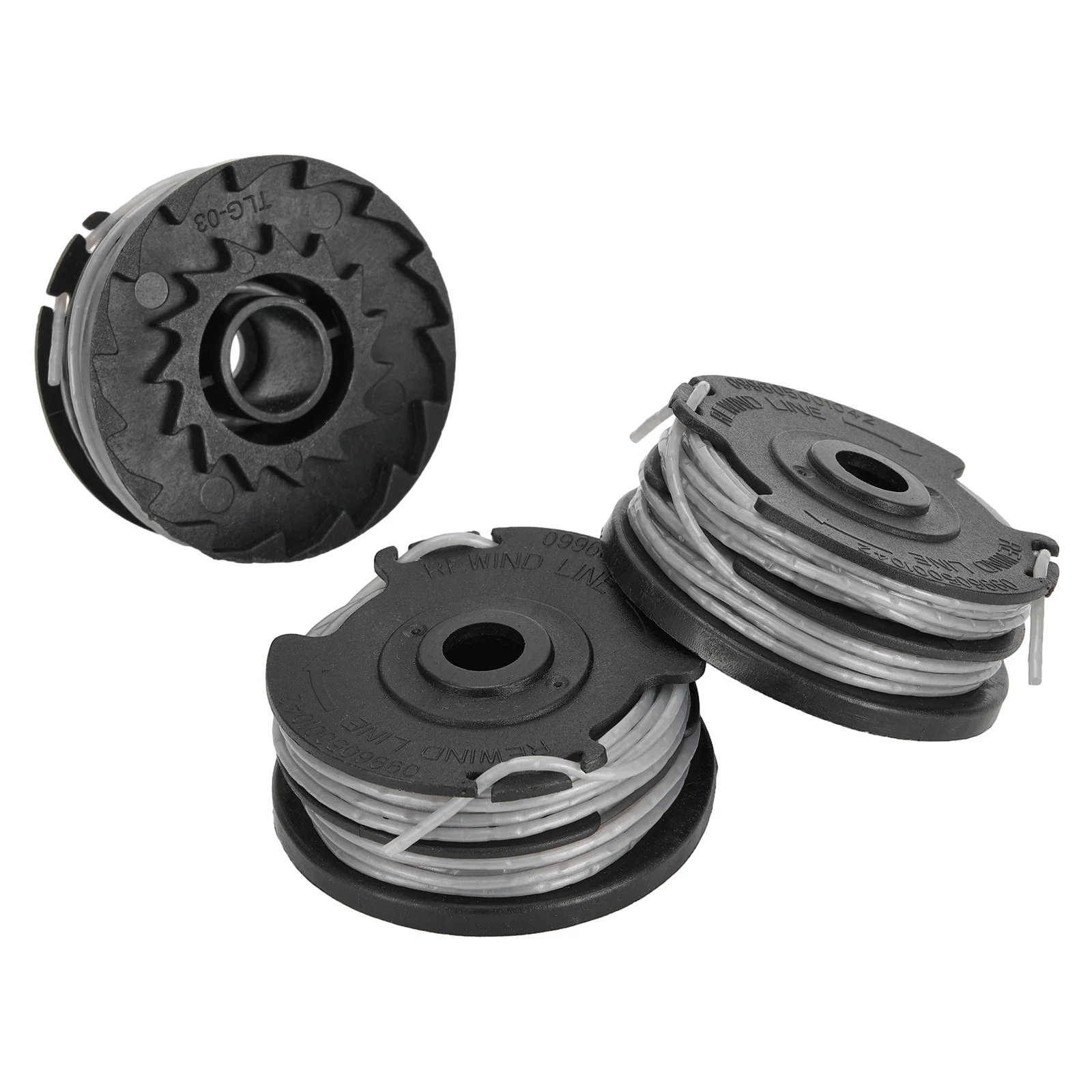 Line Spools Premium Replacement Spools for Greenworks Lawn Trimmers G40LT/ G40LTK2/ G40LTK2x / 2101507 (Pack of 3)
Line Spools Premium Replacement Spools for Greenworks Lawn Trimmers G40LT/ G40LTK2/ G40LTK2x / 2101507 (Pack of 3)