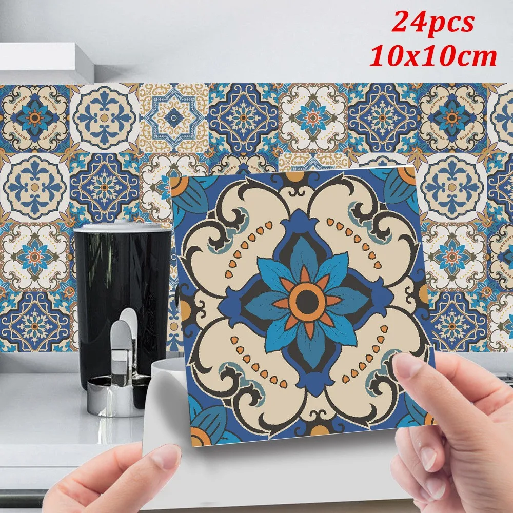 Upgrade Your Home Decor with 24pcs Peel and Stick Tile Transfers, Water and Oil Resistant, Perfect for Kitchen and Bathroom
Upgrade Your Home Decor with 24pcs Peel and Stick Tile Transfers, Water and Oil Resistant, Perfect for Kitchen and Bathroom