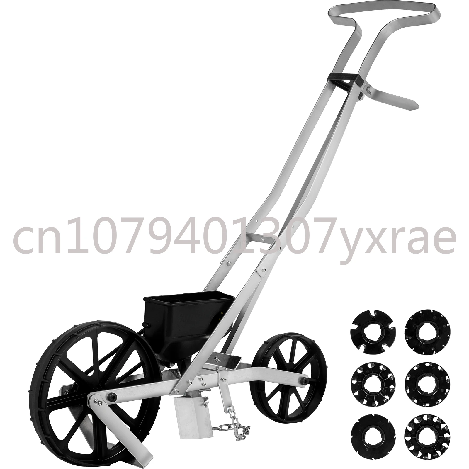 Multi-function Hand-push Seeder W/ 6 Seed Plates Precision Lawn Spreader Cotton Vegetable Wheat Corn Peanut Seeder Planter
Multi-function Hand-push Seeder W/ 6 Seed Plates Precision Lawn Spreader Cotton Vegetable Wheat Corn Peanut Seeder Planter