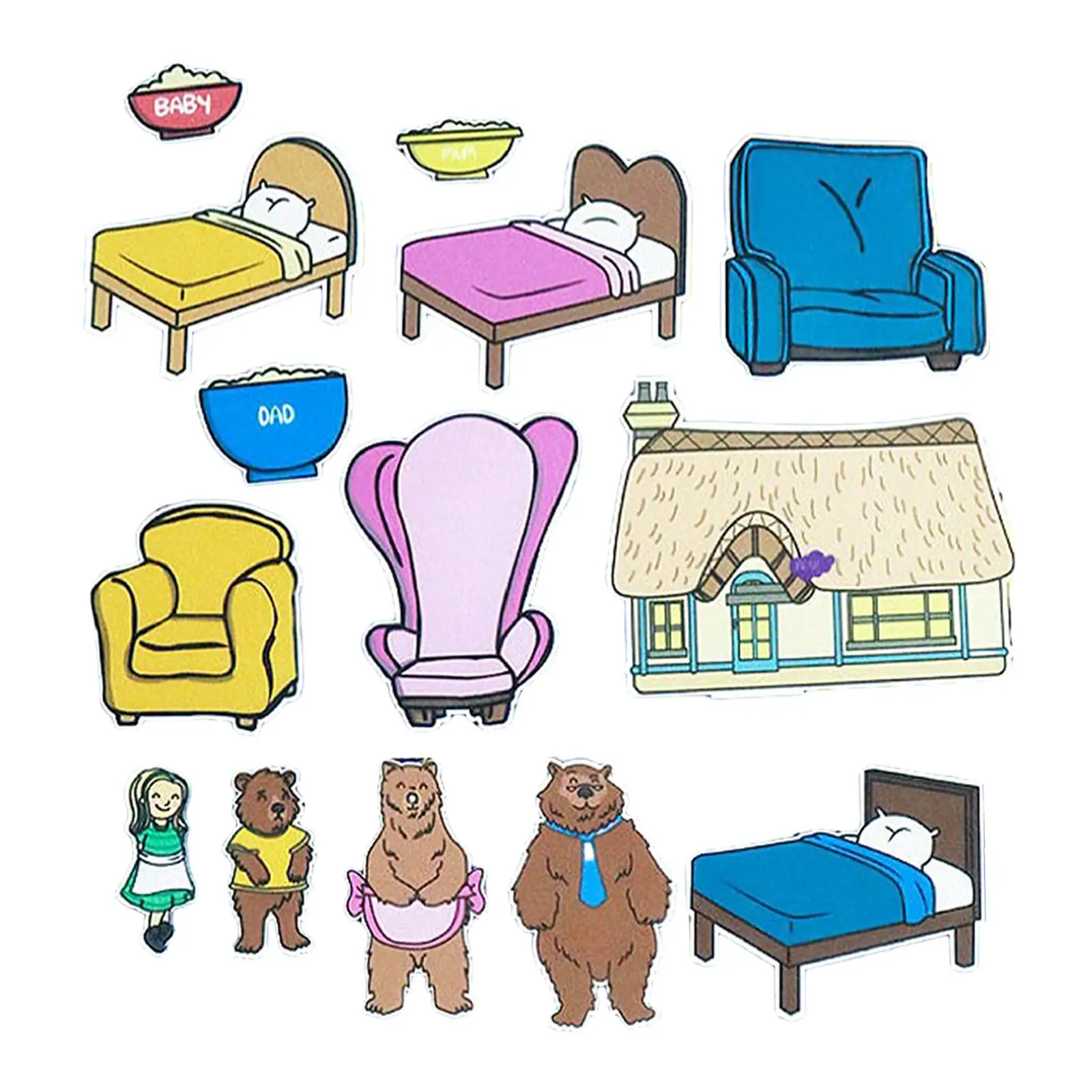 14 Pieces Felt Flannel Boards Stories Precut Figures Reusable Preschool Learning Toys for Boys Girls Kids Baby Toddlers Children
14 Pieces Felt Flannel Boards Stories Precut Figures Reusable Preschool Learning Toys for Boys Girls Kids Baby Toddlers Children