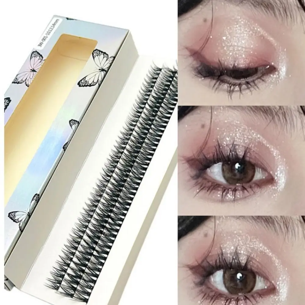 

Volume False Eyelashes Beauty Handmade Eye Extension Thick Long Eye Lashes 3D Fiber Fuffy Lashes Women
