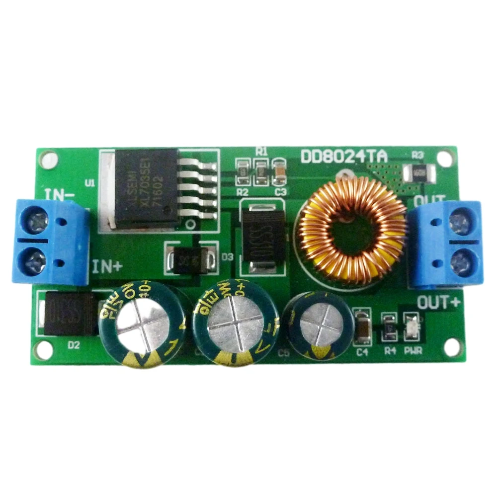 

High Voltage Buck Converter Board DD8024TA DC 10-80V to DC 3.3V/5V/6V/9V/12V/15V Step-down Power Module