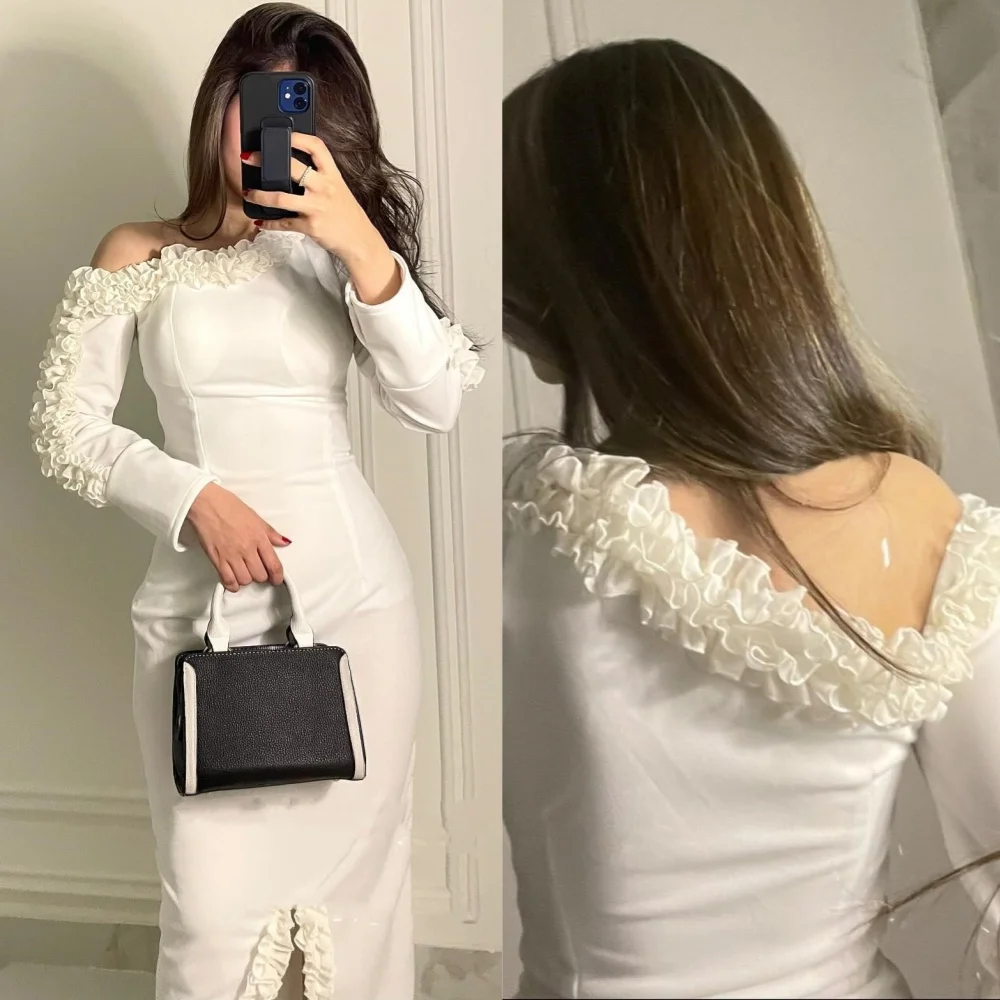 Jiayigong Sexy Casual Jersey Pleat Cocktail Party A-line One-shoulder Bespoke Occasion Gown Midi Dresses
Jiayigong Sexy Casual Jersey Pleat Cocktail Party A-line One-shoulder Bespoke Occasion Gown Midi Dresses