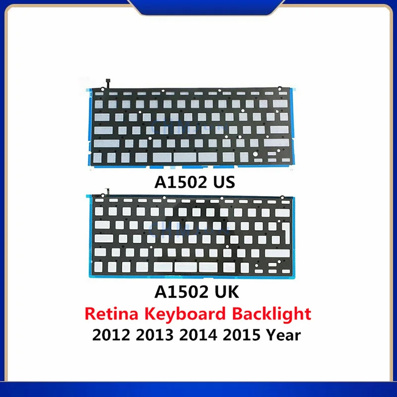 New For Macbook Pro Retina 13" 15" A1398 A1502 Keyboard Backlight UK US Backlit 2012-2015 Years
New For Macbook Pro Retina 13" 15" A1398 A1502 Keyboard Backlight UK US Backlit 2012-2015 Years