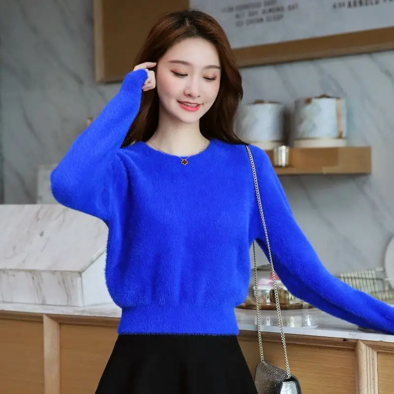 Autumn /Winter Pure Wool Half-neck Pullover Cashmere Sweater Woman Casual Knitted Tops Female Jacket Korean Fashion
Autumn /Winter Pure Wool Half-neck Pullover Cashmere Sweater Woman Casual Knitted Tops Female Jacket Korean Fashion